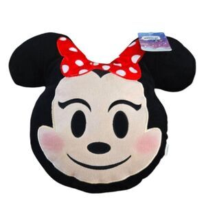 NWT DISNEY MINNIE MOUSE EMOGI PLUSH PILLOW
